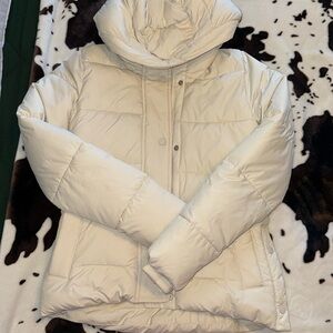 Abercrombie & Fitch Fleece Lined Puffer